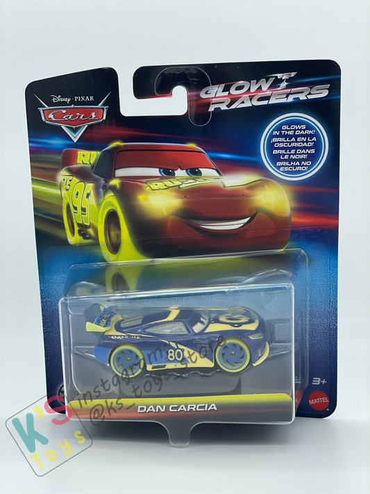 GLOW RACERS Disney Pixar Cars by MATTEL, DAN CARCIA - RELEASE 2024 - BNIP