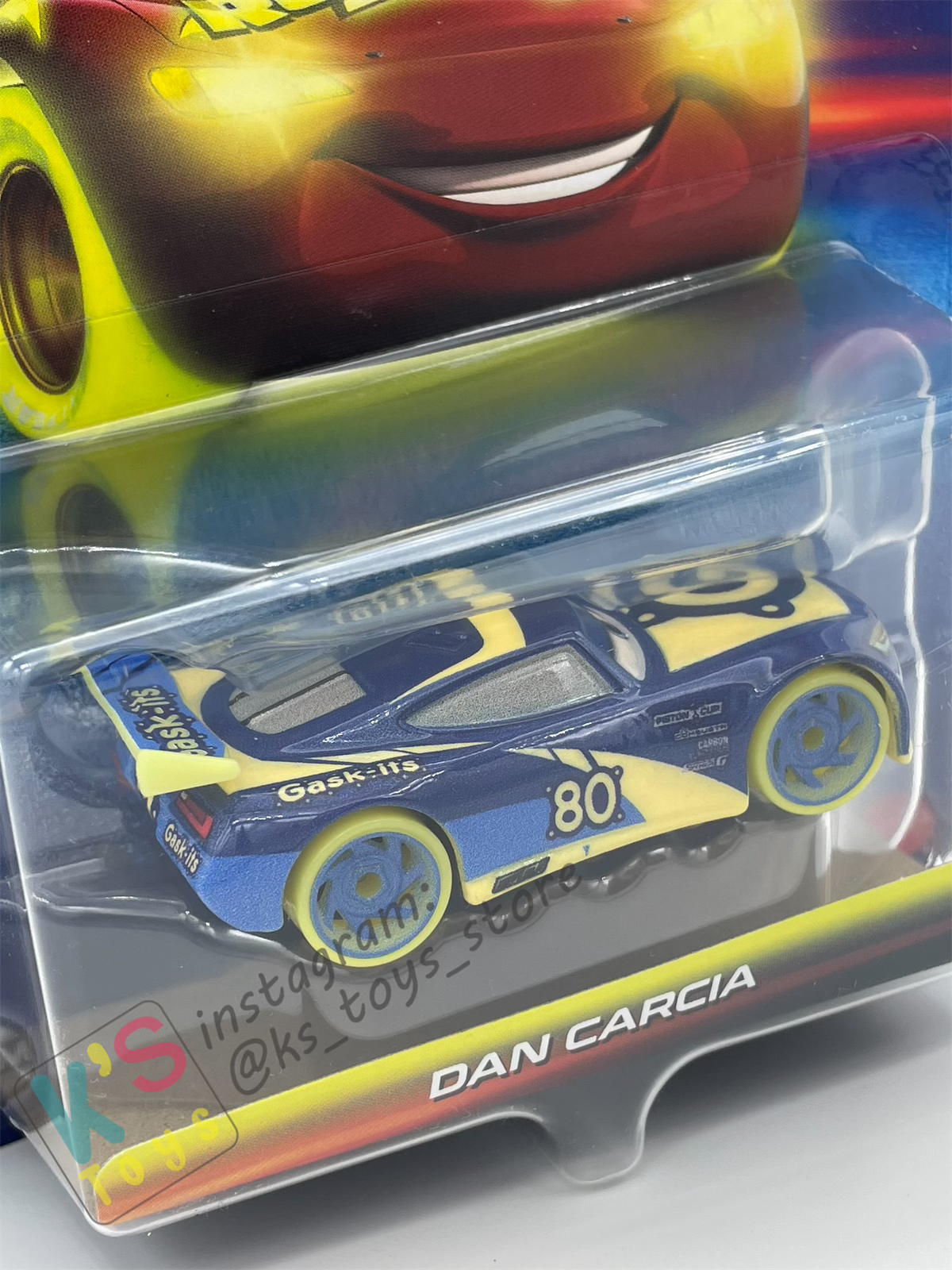 GLOW RACERS Disney Pixar Cars by MATTEL, DAN CARCIA - RELEASE 2024 - BNIP