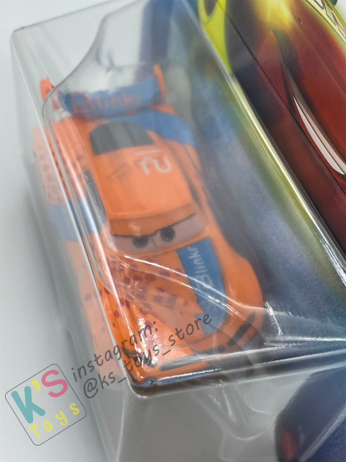 GLOW RACERS Disney Pixar Cars by MATTEL, RYAN "INSIDE" LANEY - RELEASE 2024 - BNIP