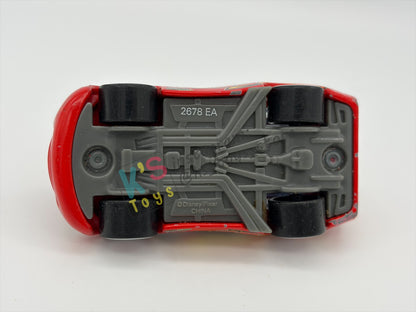 PRE-OWNED / LOOSE DISNEY PIXAR CARS - "NIGHT VISION LIGHTNING MCQUEEN" RACE ORAMA SERIES - PLAYED CONDITION