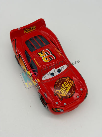 PRE-OWNED / LOOSE DISNEY PIXAR CARS - "IMPOUND LIGHTNING MCQUEEN" CARS CHASE SERIES - GOOD CONDITION