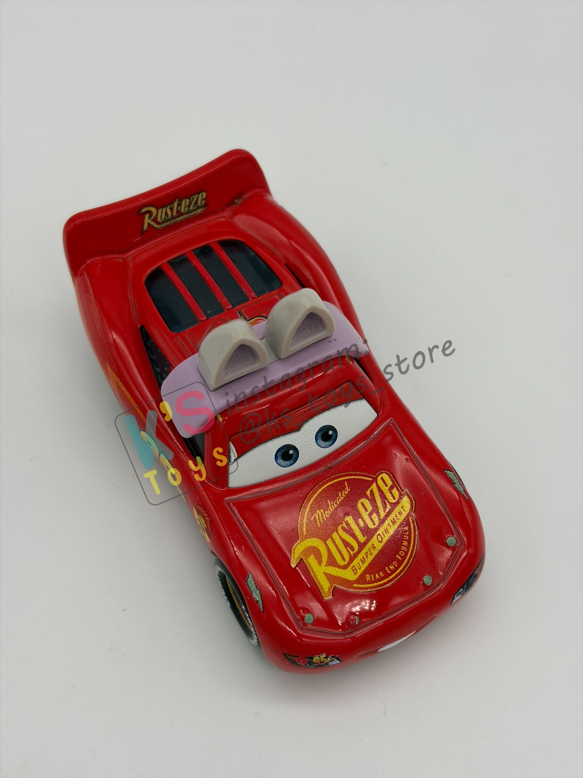 PRE-OWNED / LOOSE DISNEY PIXAR CARS - "LIGHTNING MCQUEEN AS EASTER BUGGY" EASTER SERIES - NEAR MINT CONDITION - READ DESCRIPTION!!!!!!