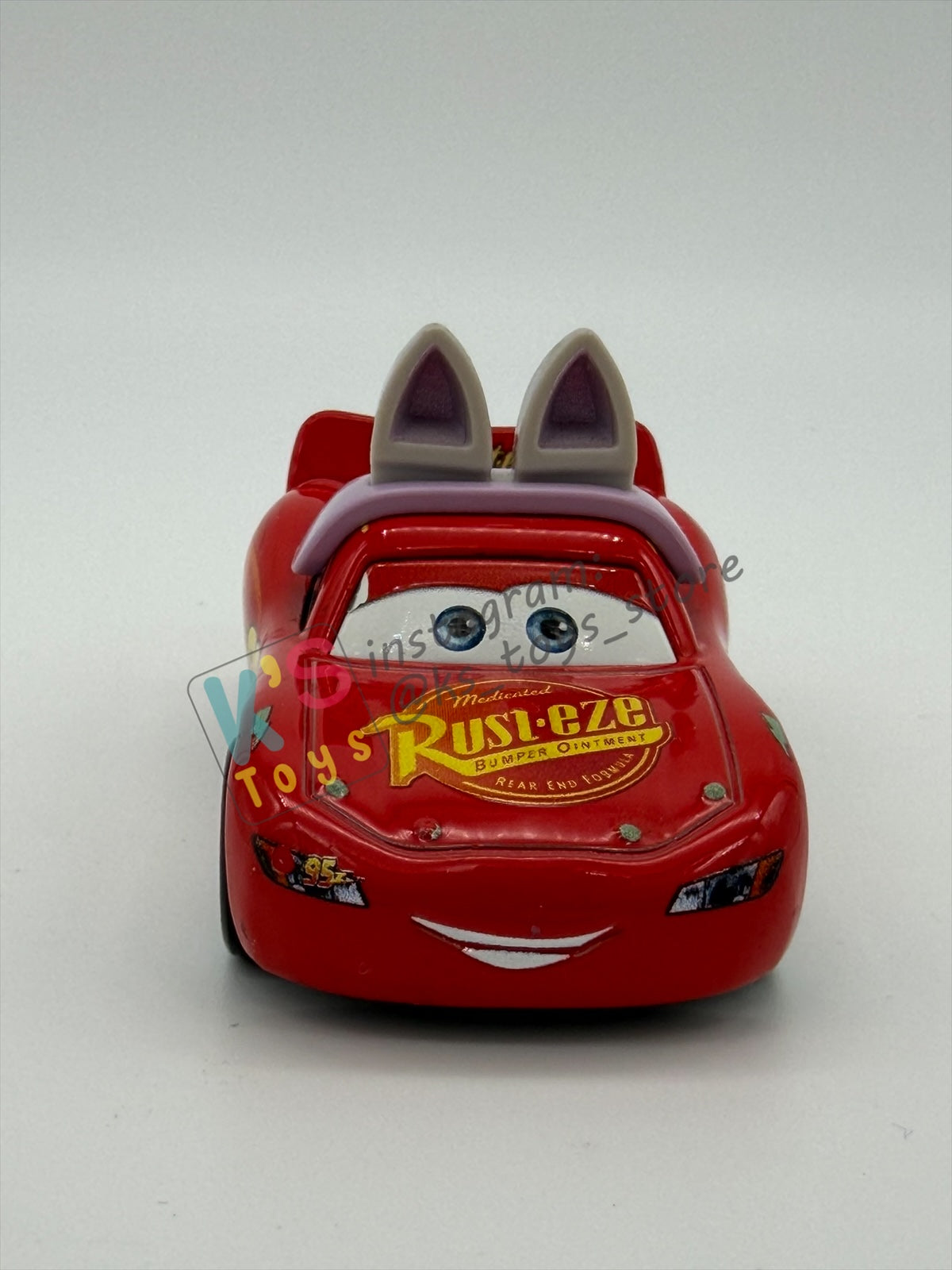 PRE-OWNED / LOOSE DISNEY PIXAR CARS - "LIGHTNING MCQUEEN AS EASTER BUGGY" EASTER SERIES - NEAR MINT CONDITION - READ DESCRIPTION!!!!!!