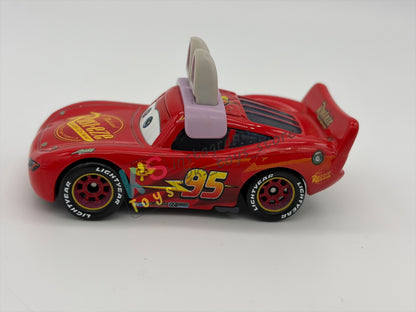 PRE-OWNED / LOOSE DISNEY PIXAR CARS - "LIGHTNING MCQUEEN AS EASTER BUGGY" EASTER SERIES - NEAR MINT CONDITION - READ DESCRIPTION!!!!!!