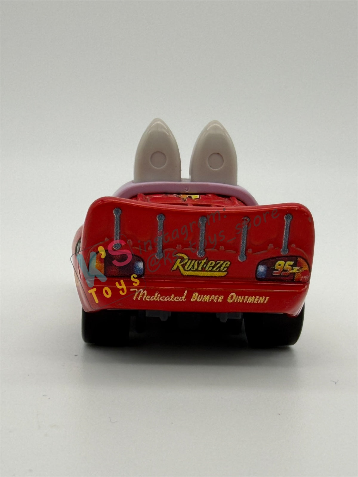 PRE-OWNED / LOOSE DISNEY PIXAR CARS - "LIGHTNING MCQUEEN AS EASTER BUGGY" EASTER SERIES - NEAR MINT CONDITION - READ DESCRIPTION!!!!!!