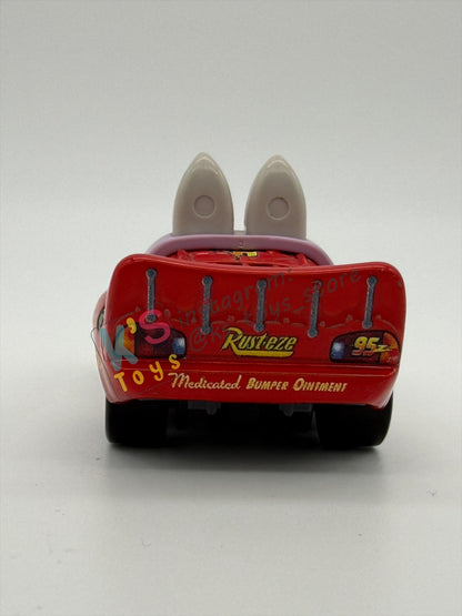 PRE-OWNED / LOOSE DISNEY PIXAR CARS - "LIGHTNING MCQUEEN AS EASTER BUGGY" EASTER SERIES - NEAR MINT CONDITION - READ DESCRIPTION!!!!!!