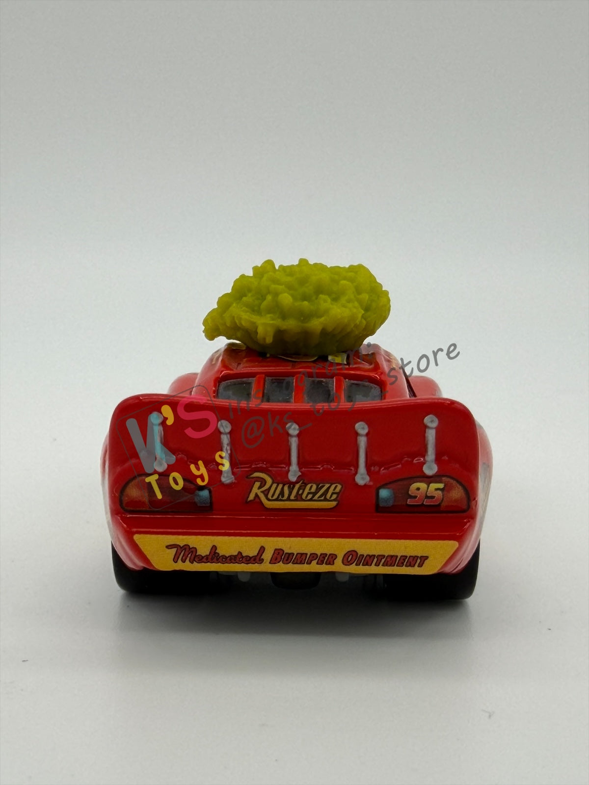 PRE-OWNED / LOOSE DISNEY PIXAR CARS - "TUMBLEWEED LIGHTNING MCQUEEN" RACE ORAMA SERIES - NEAR MINT CONDITION - READ DESCRIPTION!!!!!!