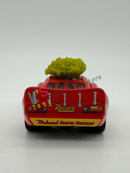 PRE-OWNED / LOOSE DISNEY PIXAR CARS - "TUMBLEWEED LIGHTNING MCQUEEN" RACE ORAMA SERIES - NEAR MINT CONDITION - READ DESCRIPTION!!!!!!