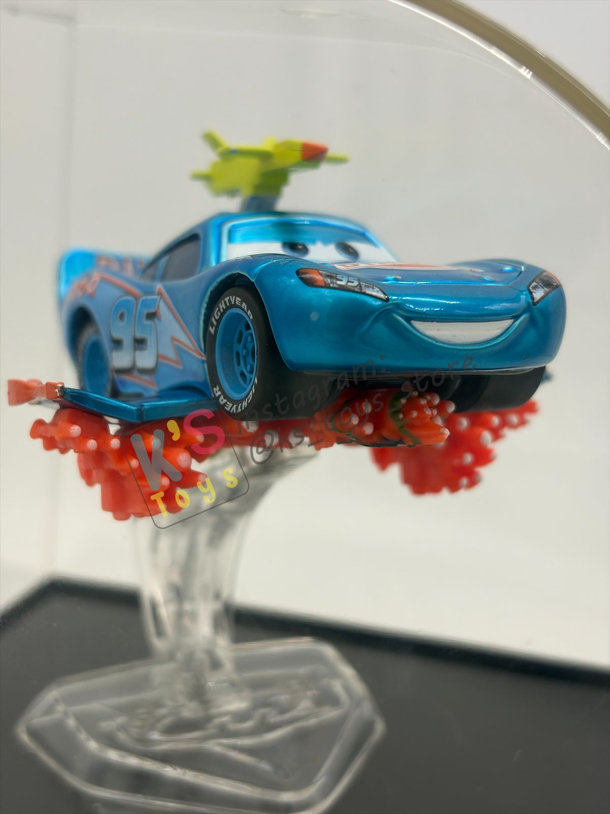 RARE DISNEY PIXAR CARS EXPO D23 - SDCC 2008 "LIGHTNING STORM LIGHTNING MCQUEEN" - BNIP WITHOUT OUTER BOX