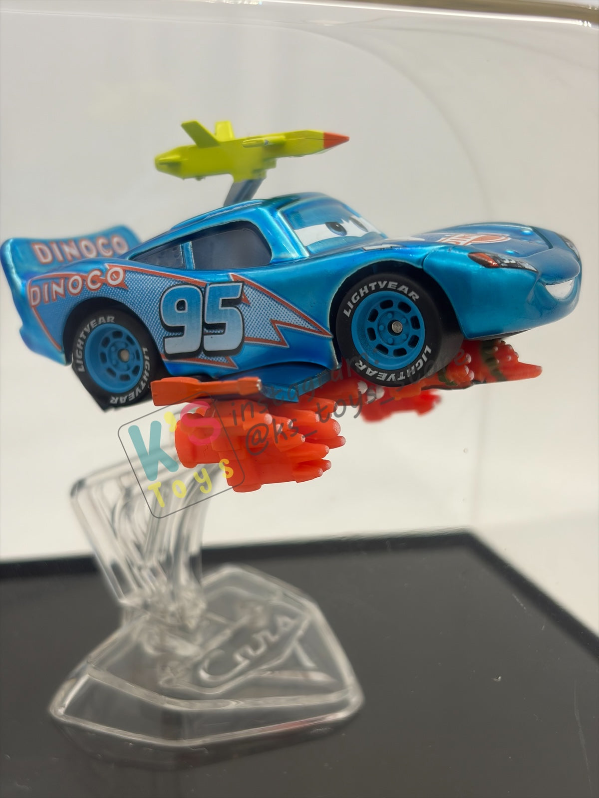RARE DISNEY PIXAR CARS EXPO D23 - SDCC 2008 "LIGHTNING STORM LIGHTNING MCQUEEN" - BNIP WITHOUT OUTER BOX