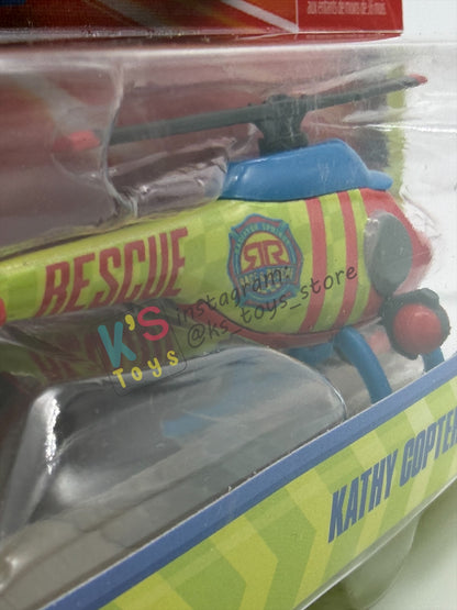 DISNEY PIXAR CARS BY MATTEL - "RACE AND RESCUE KATHY COPTER WITH ACCESSORIES" 2026 NEW RELEASE RACE & RESCUE SERIES - BNIP