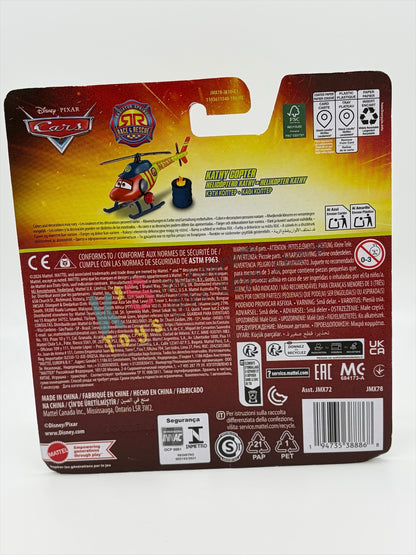 DISNEY PIXAR CARS BY MATTEL - "RACE AND RESCUE KATHY COPTER WITH ACCESSORIES" 2026 NEW RELEASE RACE & RESCUE SERIES - BNIP
