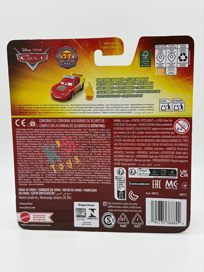 DISNEY PIXAR CARS 1:55 BY MATTEL - "RACE AND RESCUE LIGHTNING MCQUEEN WITH ACCESSORIES" 2026 NEW RELEASE RACE & RESCUE SERIES - BNIP