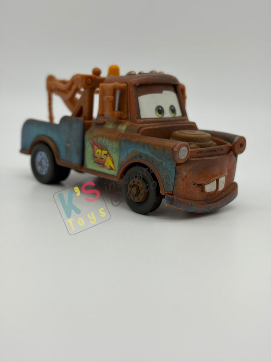 PRE-OWNED / LOOSE DISNEY PIXAR CARS BY MATTEL - "RACE TEAM MATER" - CARS 2 SERIES - GOOD CONDITION - READ DESCRIPTION!!!!!!!!!!
