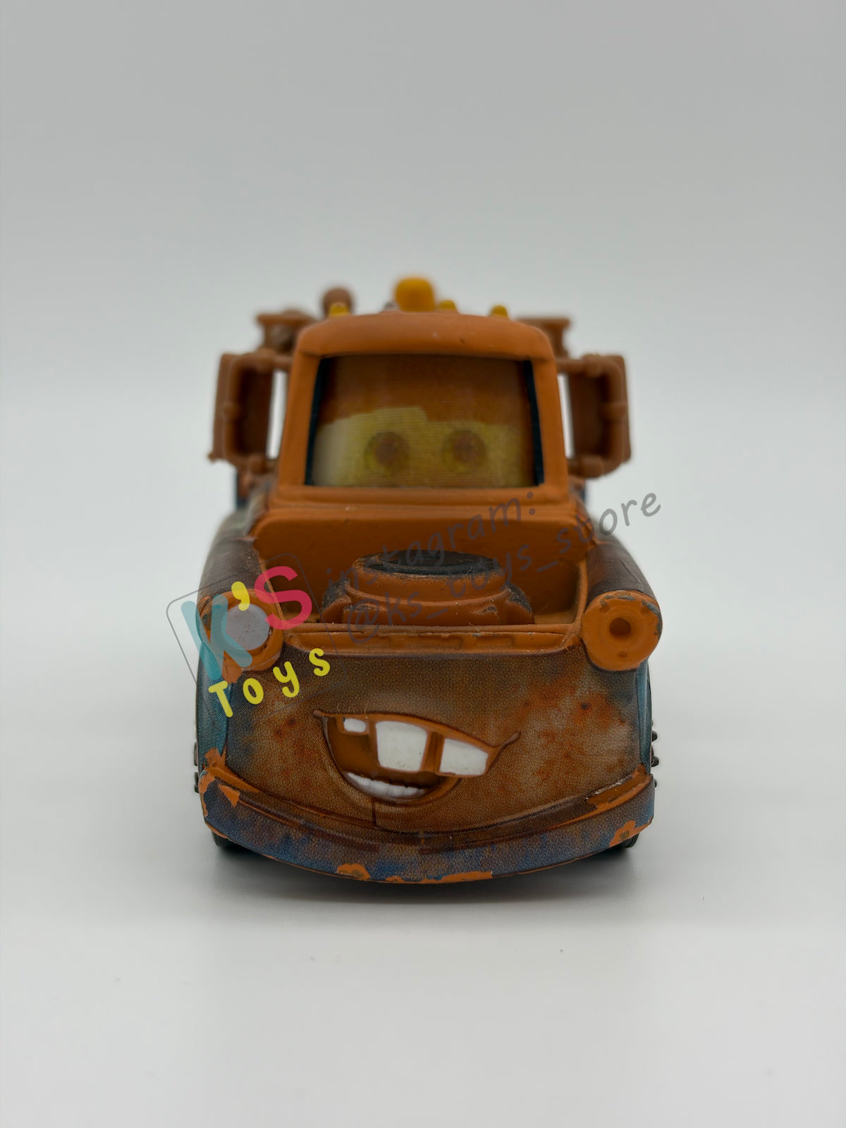 PRE-OWNED / LOOSE DISNEY PIXAR CARS BY MATTEL - "LENTICULAR EYES MATER V1" - LENTICULAR EYES SERIES - GOOD CONDITION - READ DESCRIPTION!!!!!!!!!!