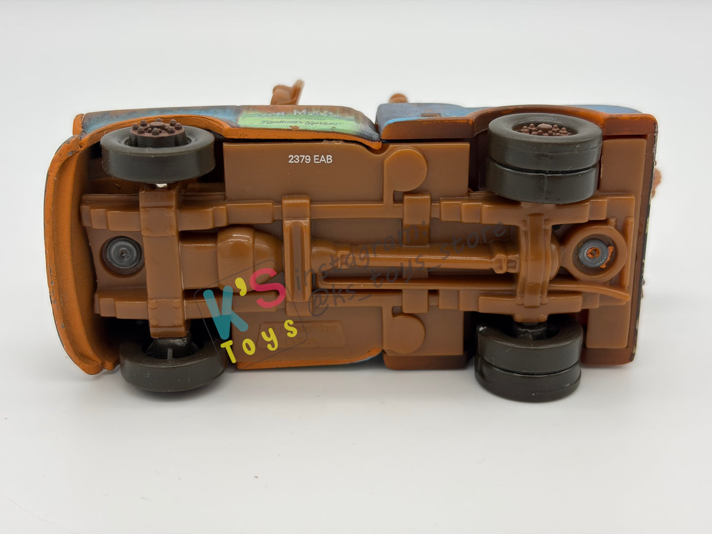 PRE-OWNED / LOOSE DISNEY PIXAR CARS BY MATTEL - "LENTICULAR EYES MATER V1" - LENTICULAR EYES SERIES - GOOD CONDITION - READ DESCRIPTION!!!!!!!!!!