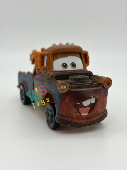 PRE-OWNED / LOOSE DISNEY PIXAR CARS BY MATTEL - "ROAD TRIP MATER (2023 VARIANT)" - CARS ON THE ROAD SERIES - GOOD CONDITION - READ DESCRIPTION!!!!!!!!!!