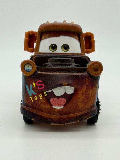 PRE-OWNED / LOOSE DISNEY PIXAR CARS BY MATTEL - "ROAD TRIP MATER (2023 VARIANT)" - CARS ON THE ROAD SERIES - GOOD CONDITION - READ DESCRIPTION!!!!!!!!!!