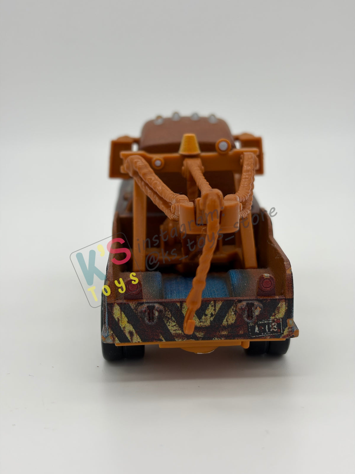 PRE-OWNED / LOOSE DISNEY PIXAR CARS BY MATTEL - "ROAD TRIP MATER (2023 VARIANT)" - CARS ON THE ROAD SERIES - GOOD CONDITION - READ DESCRIPTION!!!!!!!!!!