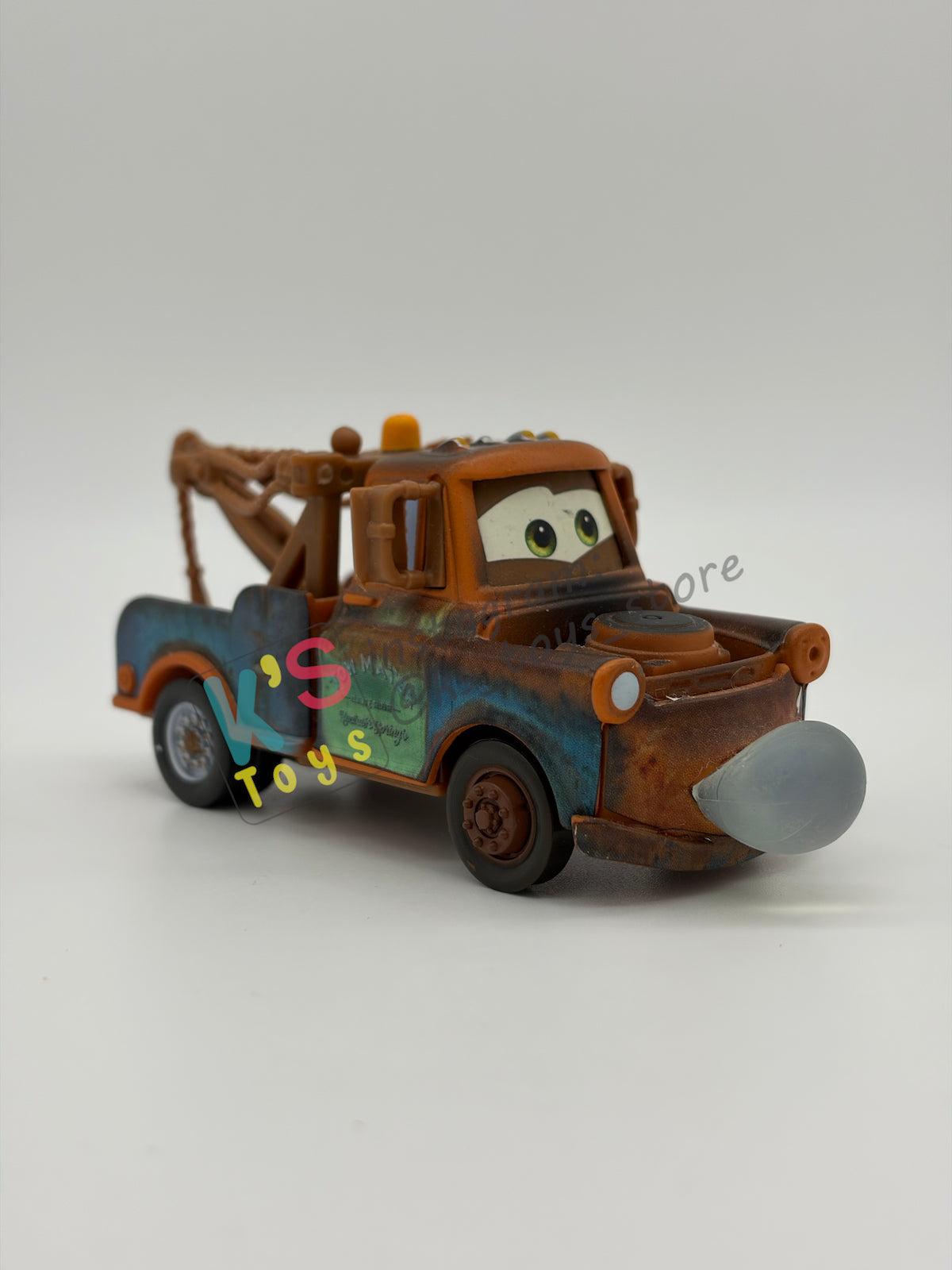 PRE-OWNED / LOOSE DISNEY PIXAR CARS BY MATTEL - "BLOWING BUBBLE MATER" - CARS SERIES - GOOD CONDITION - READ DESCRIPTION!!!!!!!!!!