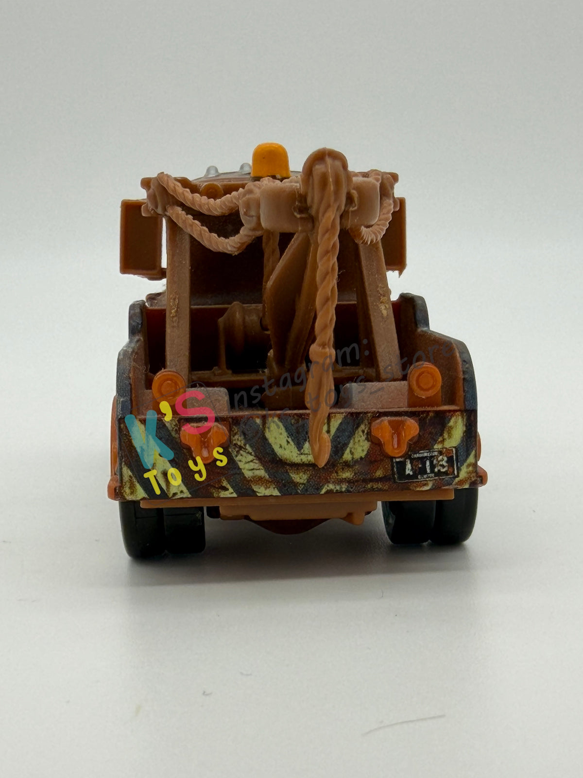 PRE-OWNED / LOOSE DISNEY PIXAR CARS BY MATTEL - "BLOWING BUBBLE MATER" - CARS SERIES - GOOD CONDITION - READ DESCRIPTION!!!!!!!!!!
