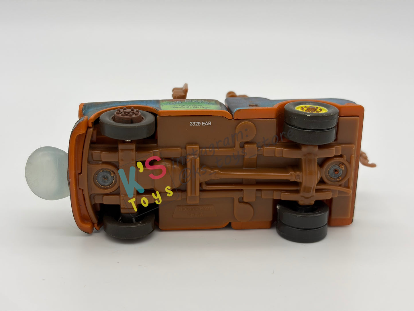 PRE-OWNED / LOOSE DISNEY PIXAR CARS BY MATTEL - "BLOWING BUBBLE MATER" - CARS SERIES - GOOD CONDITION - READ DESCRIPTION!!!!!!!!!!