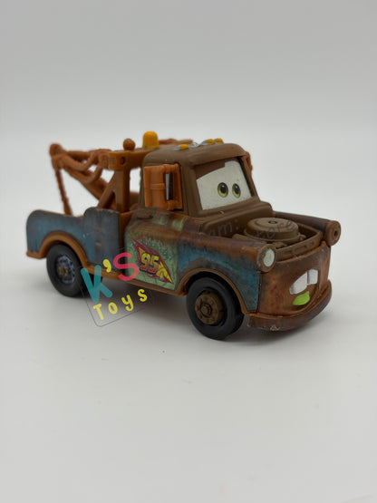 PRE-OWNED / LOOSE DISNEY PIXAR CARS BY MATTEL - "WASABI MATER" - CARS 2 SERIES - GOOD CONDITION - READ DESCRIPTION!!!!!!!!!!