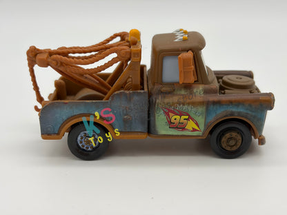 PRE-OWNED / LOOSE DISNEY PIXAR CARS BY MATTEL - "WASABI MATER" - CARS 2 SERIES - GOOD CONDITION - READ DESCRIPTION!!!!!!!!!!