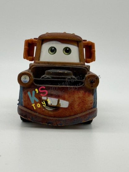 PRE-OWNED / LOOSE DISNEY PIXAR CARS BY MATTEL - "MATER WITH WORKING TOW HOOK (BIG HOOK)" - CARS SERIES - GOOD CONDITION - READ DESCRIPTION!!!!!!!!!!