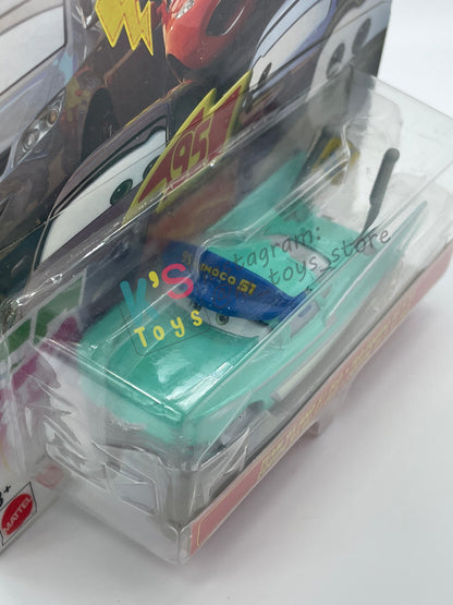 DISNEY PIXAR CARS BY MATTEL 1:55, "TEAM 95 AND 51 FLO" - CARS 3 FAN FAVOURITE SERIES - BNIP
