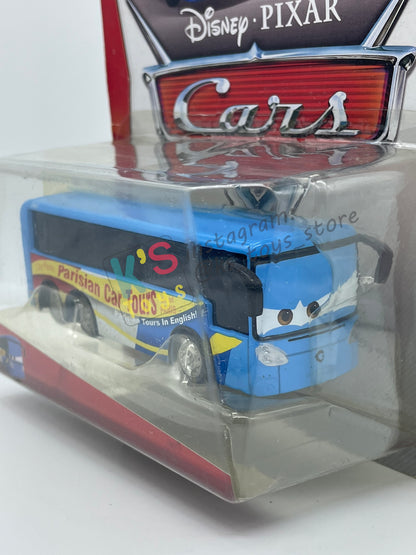 DELUXE DISNEY PIXAR CARS BY MATTEL, "EMMANUEL" PARIS TOUR SERIES - BNIP