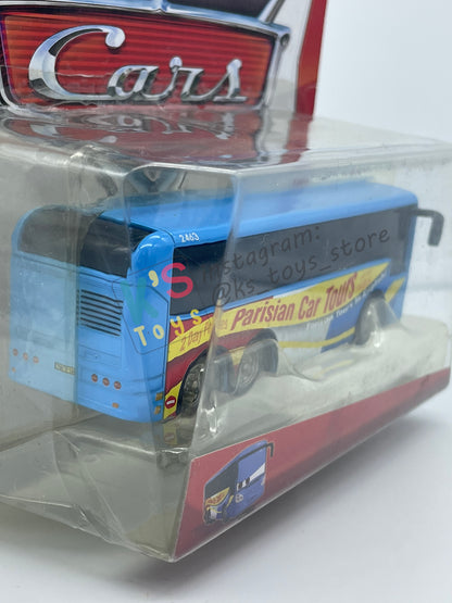 DELUXE DISNEY PIXAR CARS BY MATTEL, "EMMANUEL" PARIS TOUR SERIES - BNIP