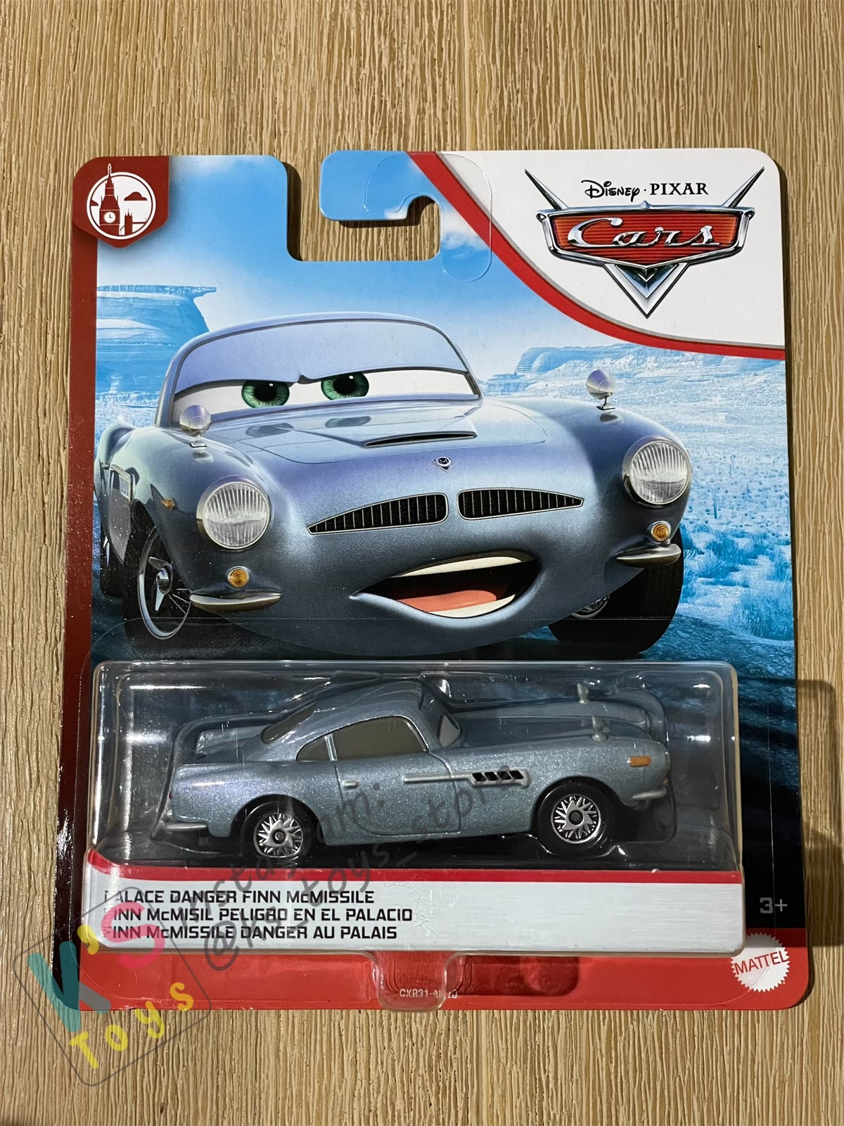 DISNEY PIXAR CARS BY MATTEL, PALACE DANGER FINN McMISSILE - LONDON CHASE SERIES - BNIP