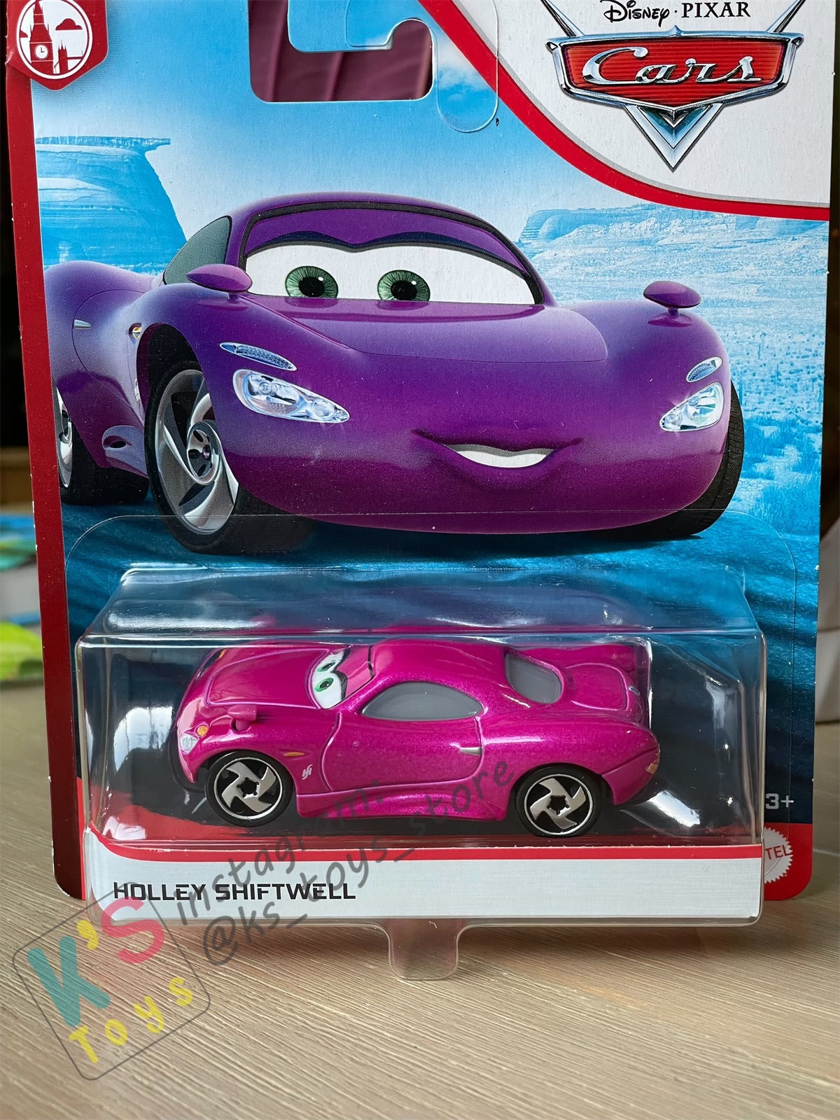 DISNEY PIXAR CARS BY MATTEL, “HOLLEY SHIFTWELL" LONDON CHASE SERIES - BNIP