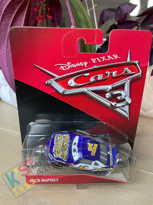 DISNEY PIXAR CARS "JACK DePOST" CARS 3 - BNIP