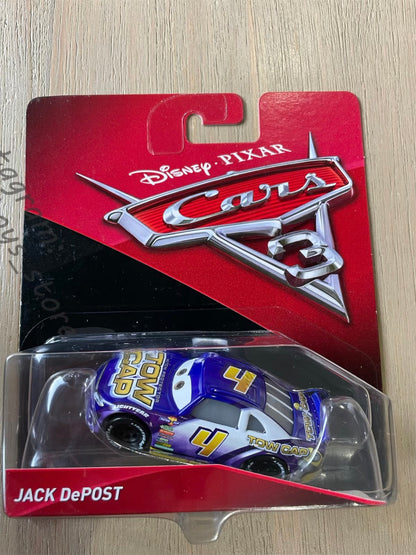 DISNEY PIXAR CARS "JACK DePOST" CARS 3 - BNIP