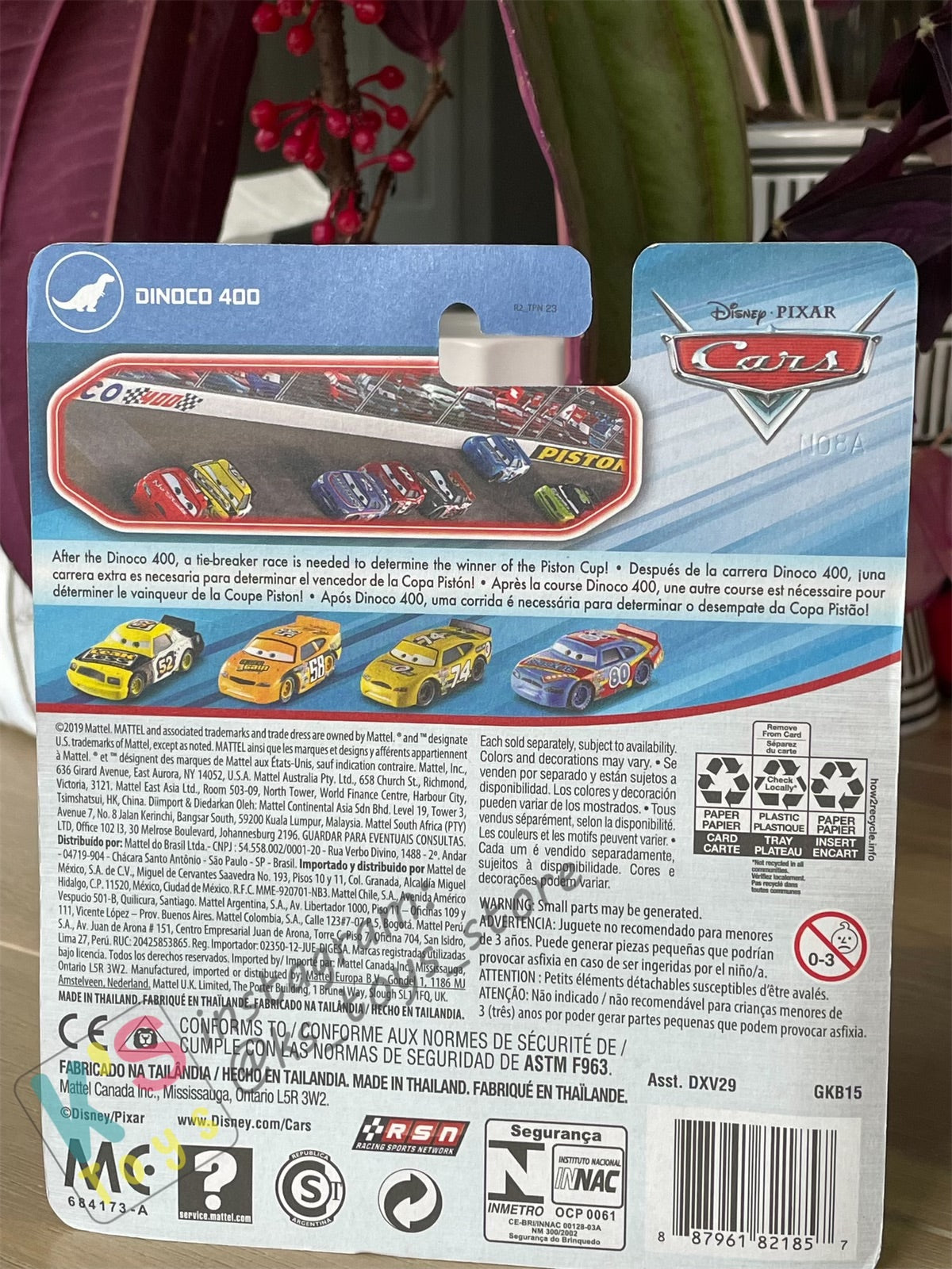 DISNEY PIXAR CARS BY MATTEL, “KEVIN SHIFTRIGHT" DINOCO 400 SERIES - BNIP