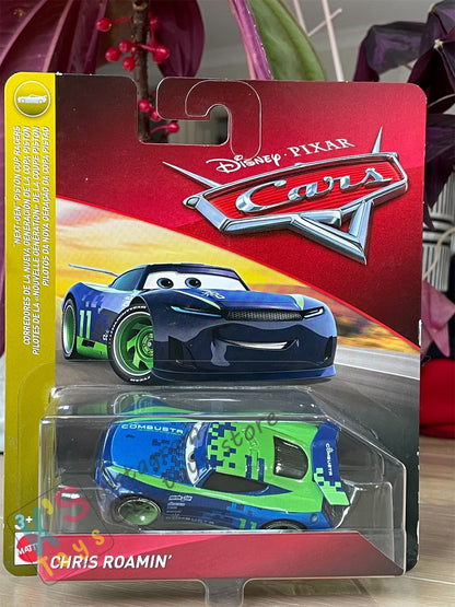 DISNEY PIXAR CARS BY MATTEL, CHRIS ROAMING - NEXT-GEN PISTON CUP RACERS- BNIP