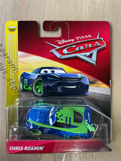 DISNEY PIXAR CARS BY MATTEL, CHRIS ROAMING - NEXT-GEN PISTON CUP RACERS- BNIP