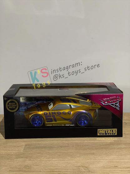 JADA TOYS, D23 EXPO 1:24 "METALLIC GOLD DINOCO CRUZ RAMIREZ" LIMITED EDITION, 750 PRODUCED WORLDWIDE - BNWT