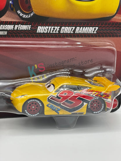 Disney Pixar Cars 1:55 by Mattel 2-Pack, HEADSET CREW CHIEF LIGHTNING MCQUEEN AND RUSTEZE CRUZ RAMIREZ - 2026 NEW RELEASE - BNIP