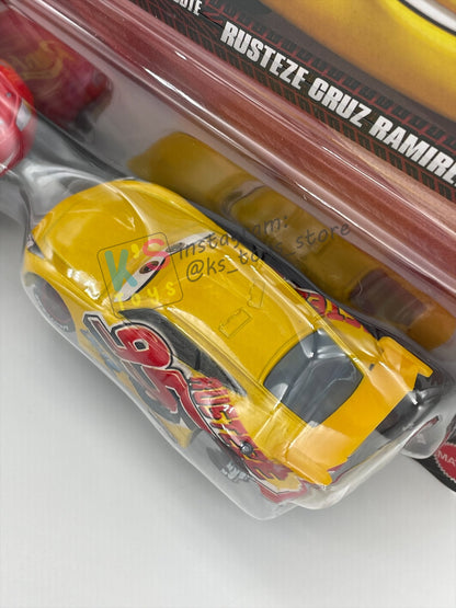 Disney Pixar Cars 1:55 by Mattel 2-Pack, HEADSET CREW CHIEF LIGHTNING MCQUEEN AND RUSTEZE CRUZ RAMIREZ - 2026 NEW RELEASE - BNIP