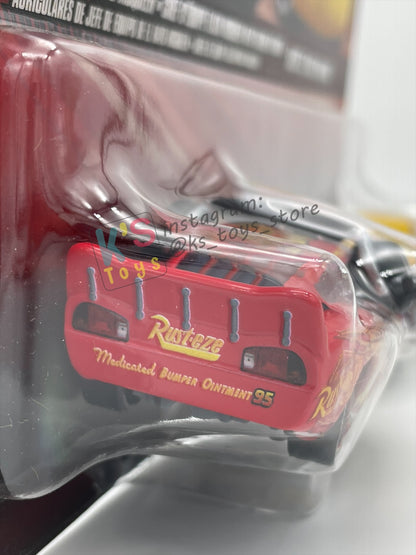 Disney Pixar Cars 1:55 by Mattel 2-Pack, HEADSET CREW CHIEF LIGHTNING MCQUEEN AND RUSTEZE CRUZ RAMIREZ - 2026 NEW RELEASE - BNIP