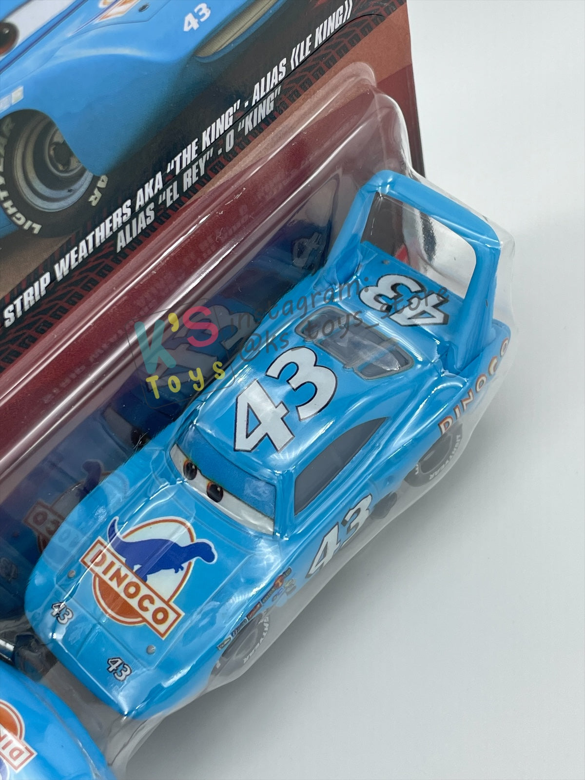 Disney Pixar Cars 1:55 by Mattel 2-Pack, ROGER WHEELER AND STRIP WEATHERS AKA “THE KING”  - 2026 NEW RELEASE - BNIP