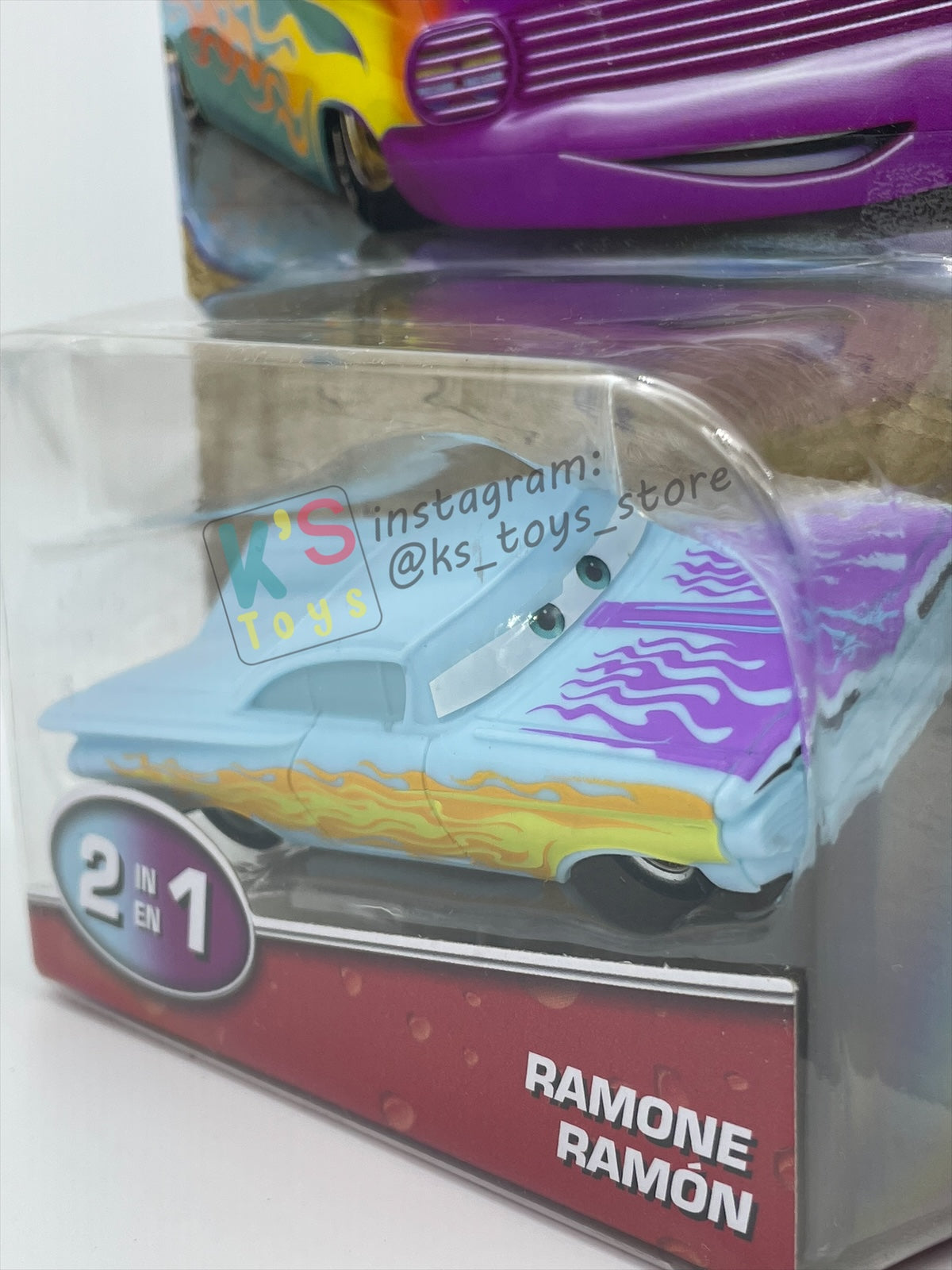 COLOR CHANGERS Disney Pixar Cars by MATTEL, RAMONE (PURPLE / LIGHT BLUE) - 2026 NEW RELEASE - BNIP