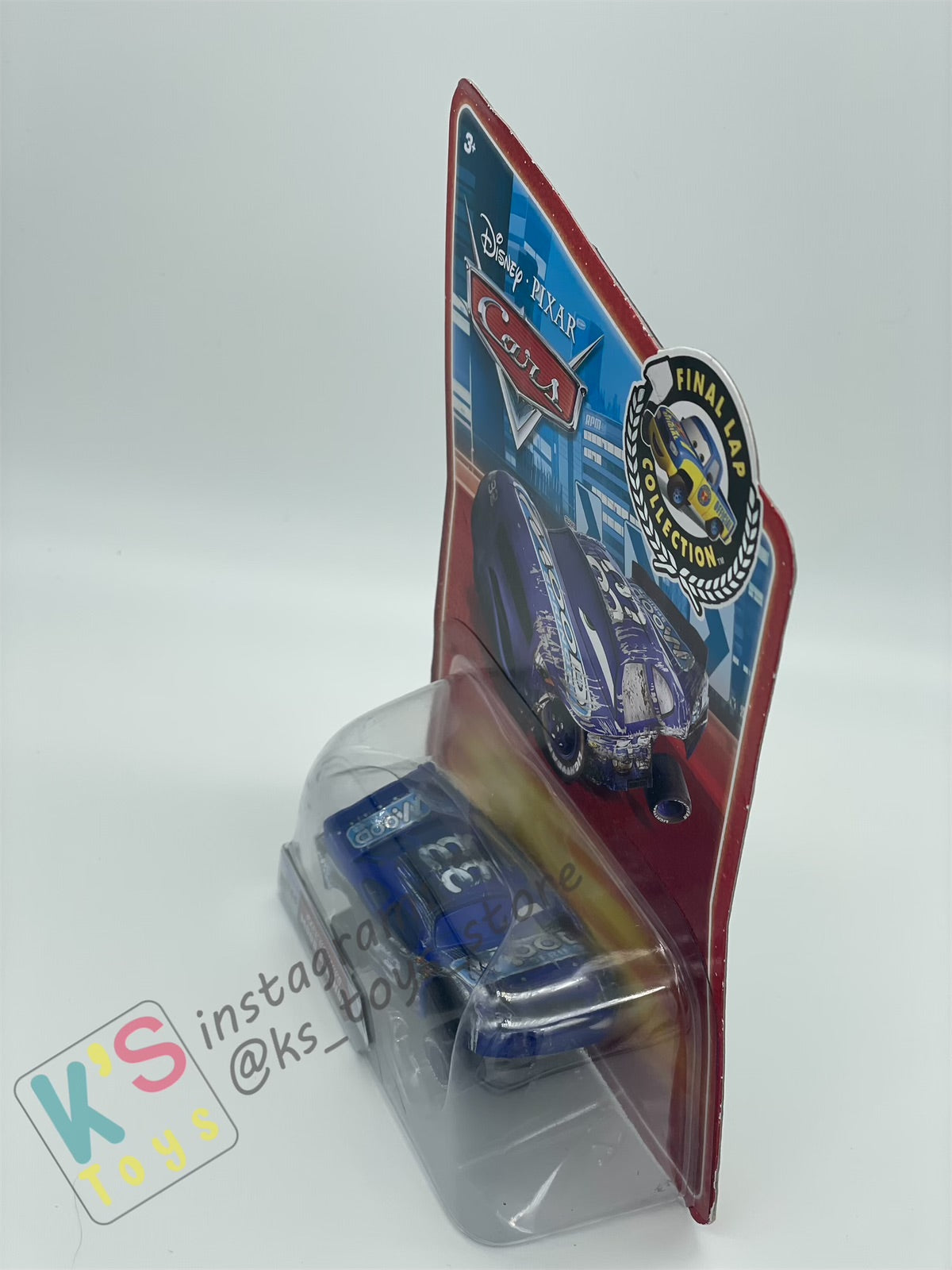 FINAL LAP COLLECTION - DISNEY PIXAR CARS - RACE DAMAGED MOOD SPRING - BNIP