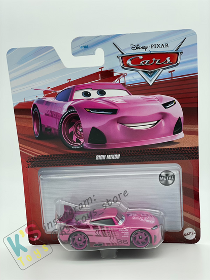 DISNEY PIXAR CARS BY MATTEL - "RICH MIXON" CARS 3 - 2023 RE-RELEASED - BNIP