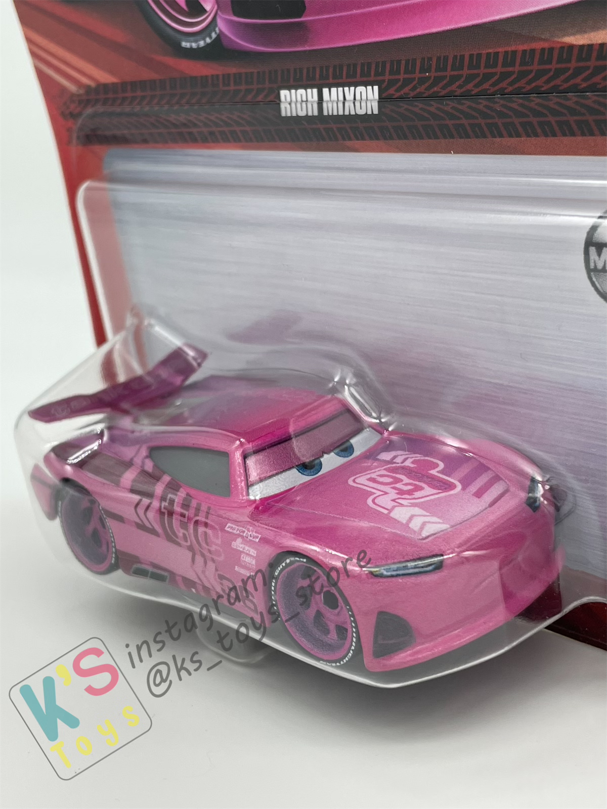 DISNEY PIXAR CARS BY MATTEL - "RICH MIXON" CARS 3 - 2023 RE-RELEASED - BNIP