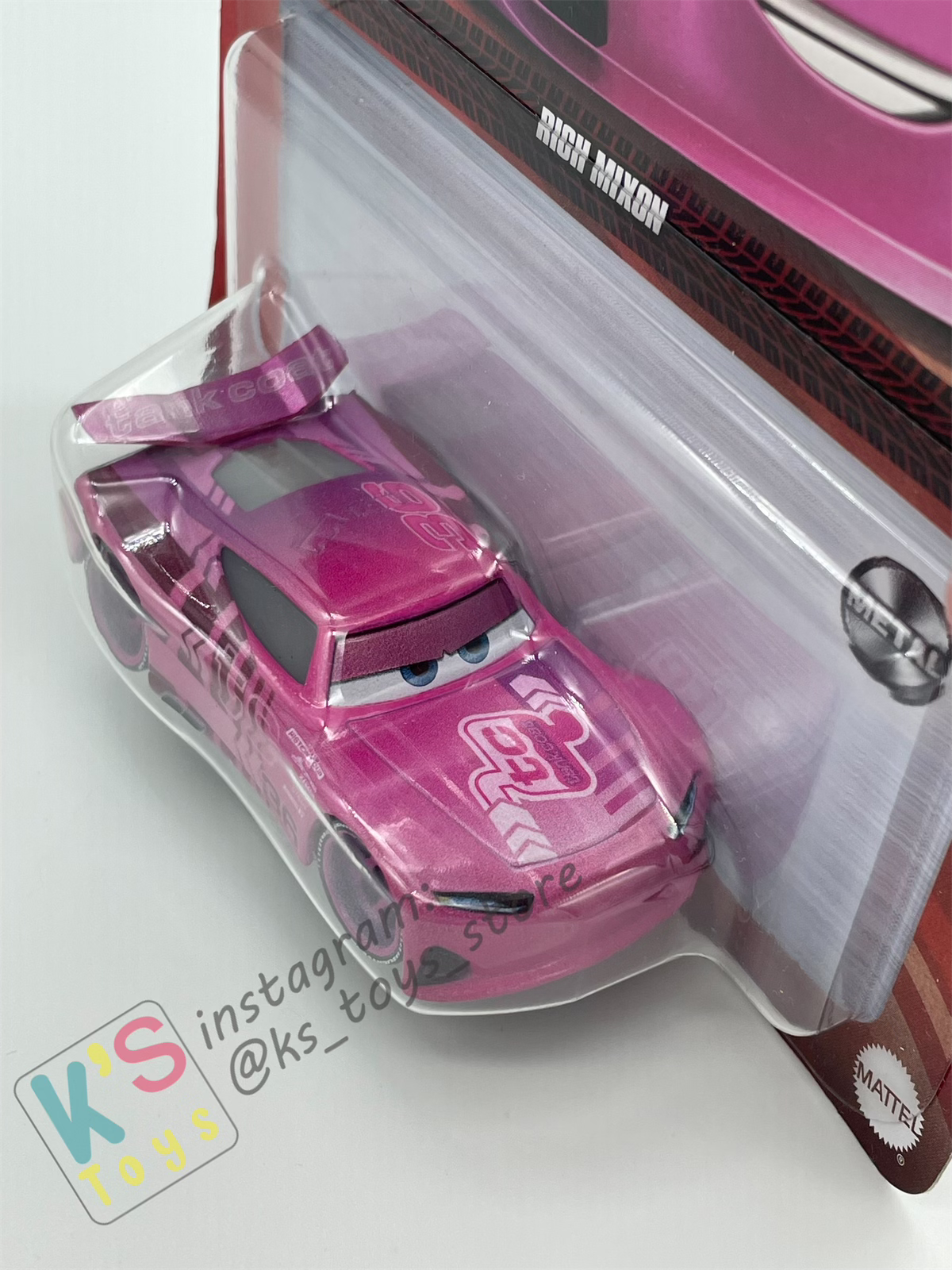 DISNEY PIXAR CARS BY MATTEL - "RICH MIXON" CARS 3 - 2023 RE-RELEASED - BNIP