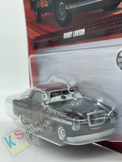 DISNEY PIXAR CARS BY MATTEL - "RANDY LAWSON" CARS 3 SERIES - 2023 RE-RELEASED - BNIP